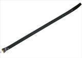Saint Laurent Cassandre 70cm Black Patent Logo Belt