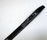 Saint Laurent Cassandre 70cm Black Patent Logo Belt