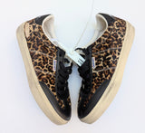 Golden Goose Soul Star Sneakers Leopard Calf with Black Leather Sale Trainers New in Box