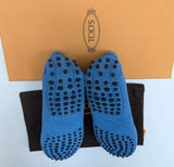 Tod's Soft Blue Suede Gommino Driving Shoes Slip on Loafers New in Box