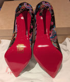 Christian Louboutin Hot Chick 100 Patent Starlight Heels New in Box
