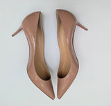 Christian Louboutin Kate 70 Nude Patent Heels New in Box Authentic