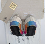 Golden Goose Super Star Rainbow Soles White Leather Sneakers Superstar New Discounted