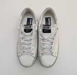 Golden Goose Super Star Rainbow Soles White Leather Sneakers Superstar New Discounted