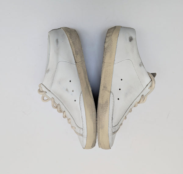 Golden Goose Sabot White Leather Slide Sneakers New Authentic discounted Shoes