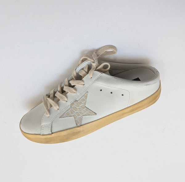 Golden Goose Sabot Slip On Sneakers New in Box Authentic Star Trainers