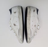 Golden Goose Old School Distressed Leather Sneakers with Velcro Closure New in Box Adaptive Fashion