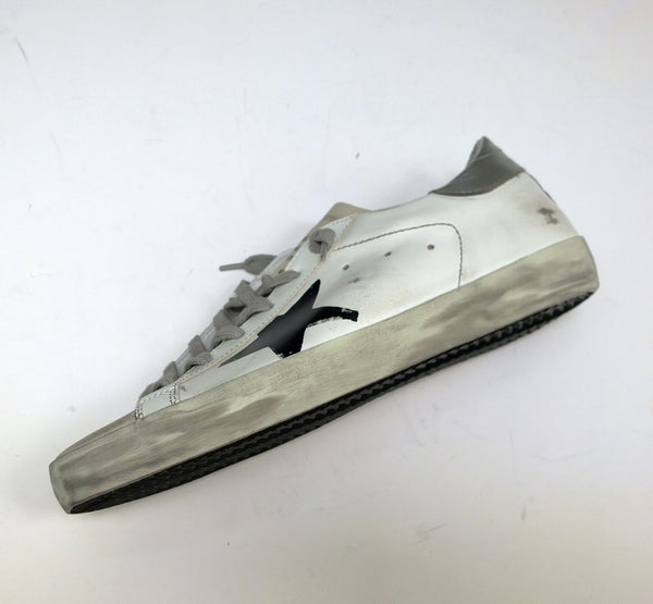 Golden Goose Super Star Sneakers with Black Star