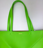 Loewe Puzzle Neon Lime Green New with Tags Extra Large Size New