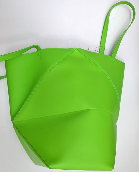Loewe Puzzle Neon Lime Green New with Tags Extra Large Size New