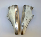 Golden Goose Superstar Sparkle White Silver Star Leather Sneakers New in Box