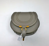 Chloé Marcie Small Crossbody Handbag in Grey Leather New Bag with Tags