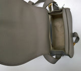 Chloé Marcie Small Crossbody Handbag in Grey Leather New Bag with Tags