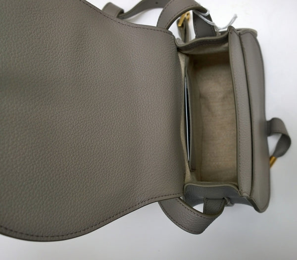 Chloé Marcie Small Crossbody Handbag in Grey Leather New Bag with Tags