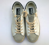 Golden Goose Super Star Skate Sneakers in White Leather with Suede Toe New in Box Trainers