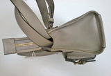 Chloé Edith Mini Grey Leather Handbag Crossbody Small Bag
