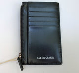 Balenciaga x Simpsons Card Wallet Black Leather Case