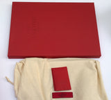 Valentino Garavani Rockstud Envelope Clutch in Large Black Leather