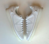 Valentino Garavani Backnet White Leather Sneakers Rockstuds