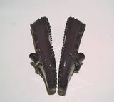 Tod's Gommino Loafers in Eggplant Patent Leather Driving Shoes Flats