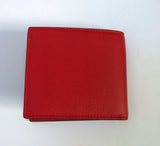 Gucci Wallet in Red Textured Leather with Printed GG Logo