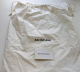 Balenciaga BB Grey Leather Paris Charm Bracelet Bag