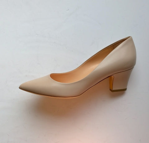 Rupert Sanderson New Pierre Nude Leather Heels
