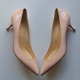 Christian Louboutin Pigalle Follies Pink Patent 55 Heels