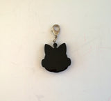 Chanel Choupette Glitter Key Ring Bag Charm