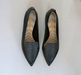 Nicholas Kirkwood Beya Black Leather Loafers flats shoes