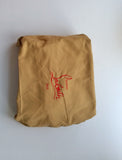 Christian Louboutin Bagdamon Black Leather Bowling Bag Red Soles new