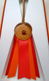 Hermès Paddock Flot Ribbon Charm Large naturel sable rose jaipur handbag tassle