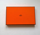 Hermès  MM Rodeo Charm in Orange Rose Azalee and Bleu Zanzibar Medium