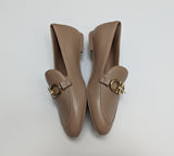 Ferragamo Trifoglio Stone Leather Loafers Flats