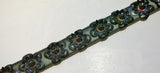 Fendi Strap You Flower Leather Applique Bag Strap Black