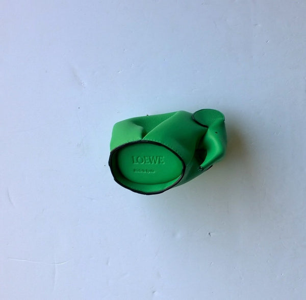 Loewe Green Leather Elephant Coin Purse