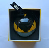 Fendi Glass Bauble Christmas Tree Decoration Monsters Black Ornament