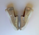 Christian Louboutin Roller Boat Studs Sneakers new in box spikes silver