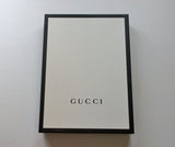 Gucci Butterfly GG Logo Shell Pink Leather Clutch Bag
