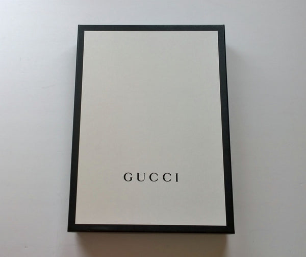 Gucci Butterfly GG Logo Shell Pink Leather Clutch Bag