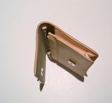 Fendi Tube Shell Pink Elaphe Bag Chain Clutch