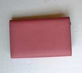 Gucci Peony Pink Leather and Pearl Clutch