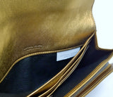 Bottega Veneta Copper Intrecciato Woven Leather Wallet Purse