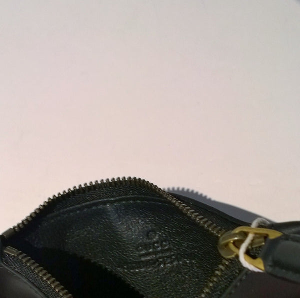 Gucci Amour Card Case with zipper in Black Leather