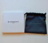 Givenchy Black Leather Cat Collar Gold Charm