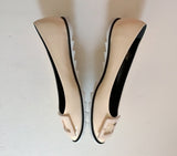 Roger Vivier Viv Gommette Cream Patent Shoes with rubber wedge flats