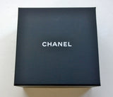 Chanel CC Cuff Bracelet in Black Leather Gold Logo Jewelry Jewellery New Large Size